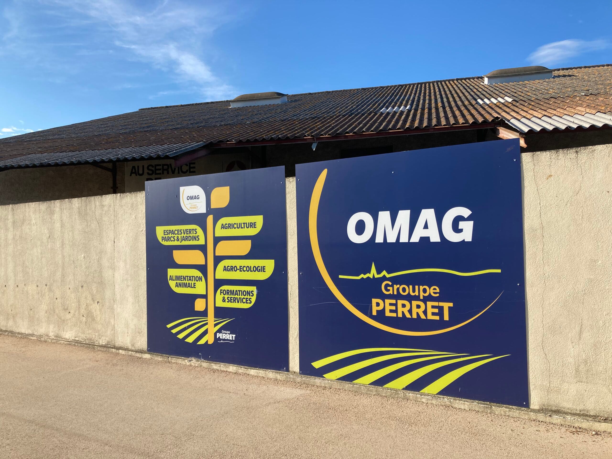 Omag est installé au coeur du village de Mollégès