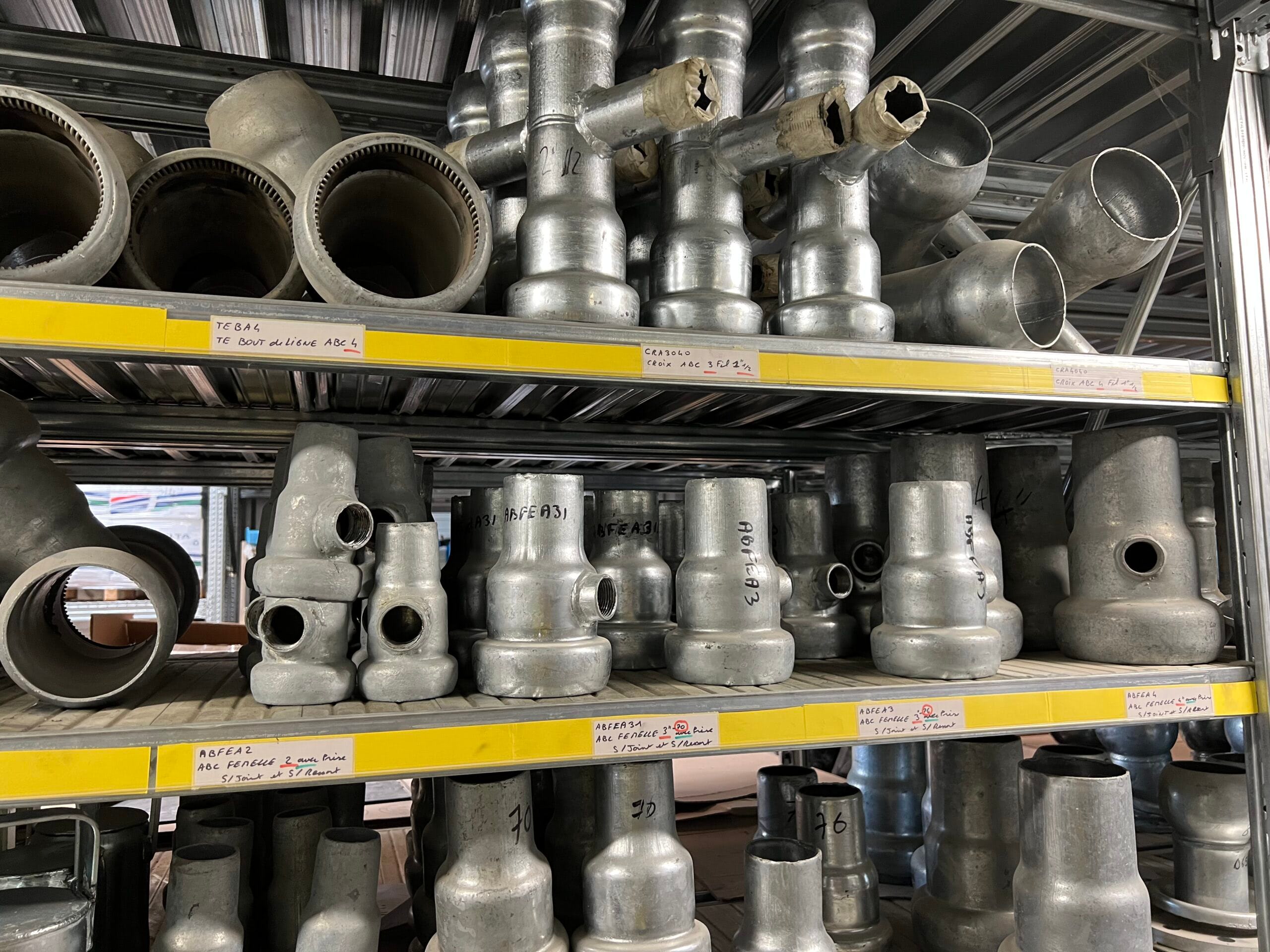 Dispro Irrigation dispose de milliers de pièces détachées dans son magasin de Graveson