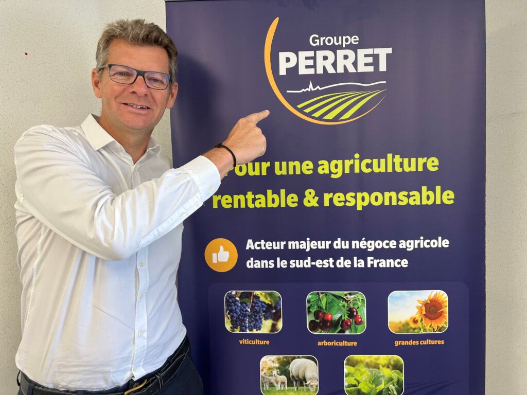 Benoît Rabilloud est le directeur général du Groupe Perret