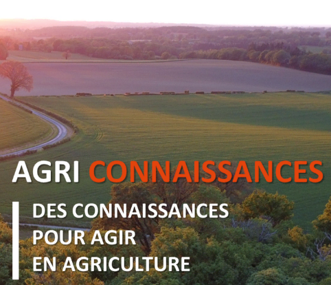 Page d'accueil du site Internet Agriconnaissances