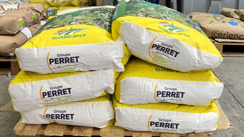 Sacs de semences couverts végétaux Eliard Groupe Perret