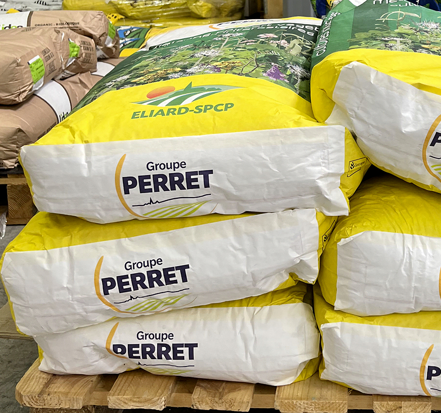 Sacs de semences couverts végétaux Eliard Groupe Perret