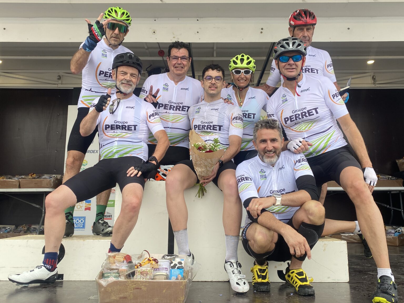 Le Groupe Perret a participé au premier Mondial du cyclisme en agriculture le 8 juin 2024 en Bourgogne