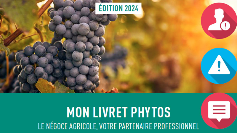 Livret Phyto 2024 édité par la Fédération du Négoce Agricole
