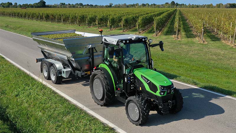 Les tracteurs Deutz Fahr sont puissants et polyvalents